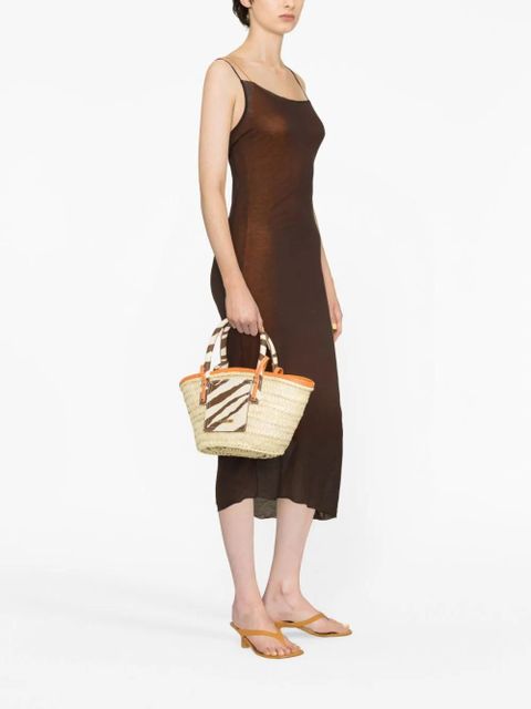 Jacquemus Le petit panier Soli basket bag - Neutrals