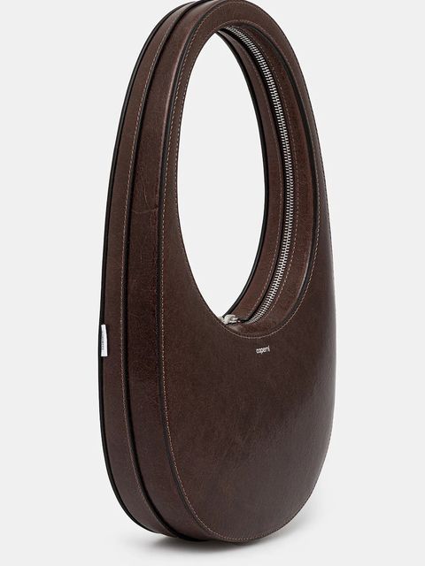 Coperni torebka skórzana Swipe kolor brązowy COPBA01F6064