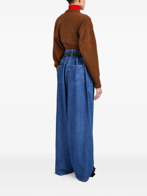 Proenza Schouler Randi ribbed-knit sweater - Brown