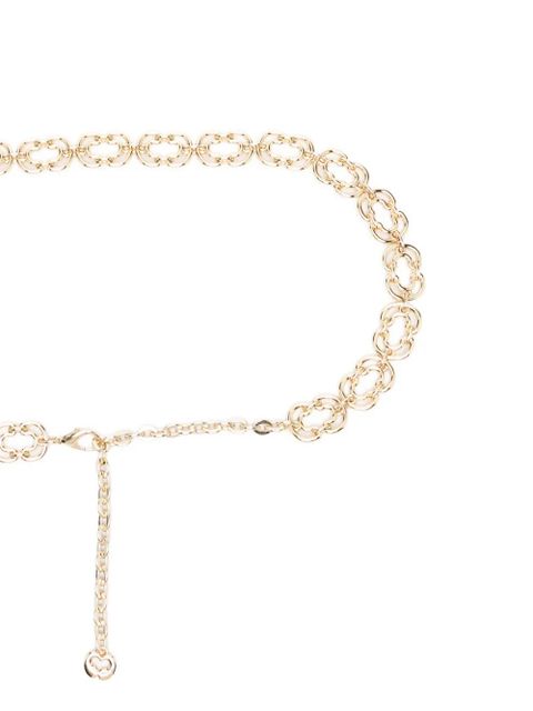 Maje link chain belt - Gold