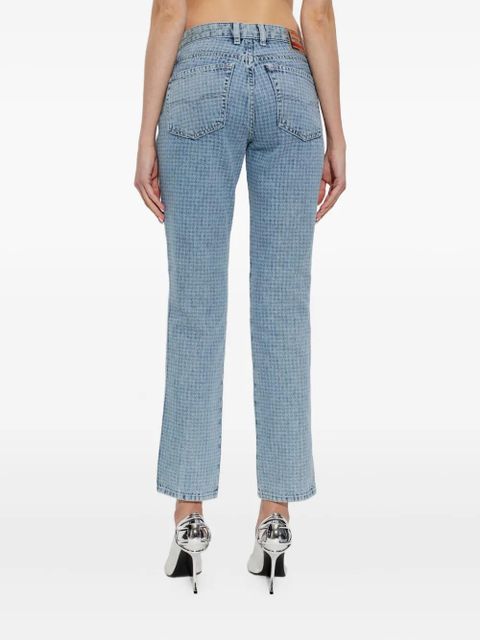 Diesel 1992 D-Jiann pattern jeans - Blue
