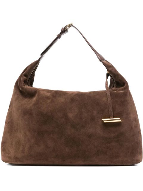Liffner suede shoulder bag - Brown - zdjęcie produktu nr 1