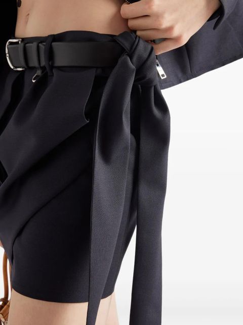 Prada asymmetric miniskirt - Blue - zdjęcie produktu nr 2