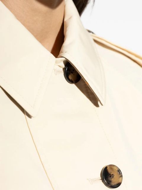 Burberry button-fastening crop jacket - Neutrals