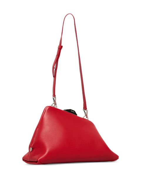 The Attico silver-tone hardware shoulder bag - Red - zdjęcie produktu nr 2