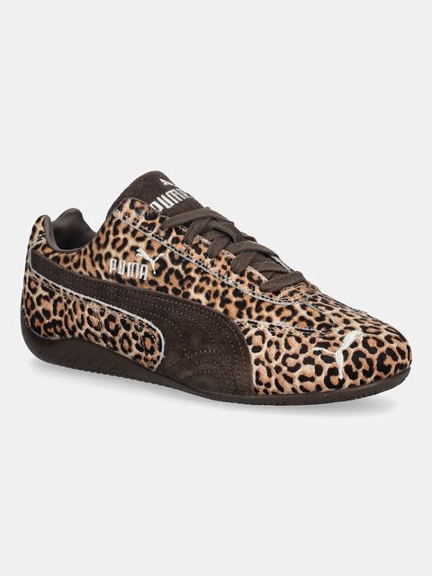 Puma sneakersy zamszowe Speedcat Wild Wns damskie kolor brązowy 406690 - zdjęcie produktu nr 1