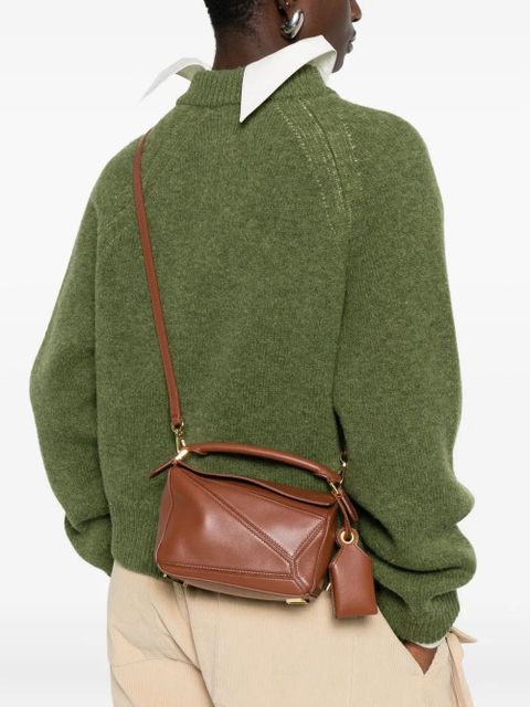 LOEWE Puzzle tote bag - Brown - zdjęcie produktu nr 2