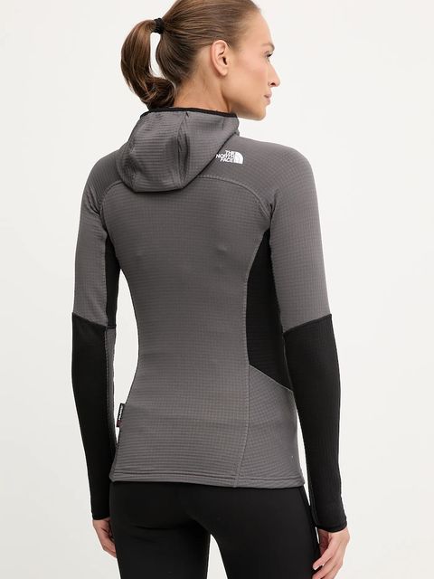 The North Face kurtka outdoorowa Polartec Powergrid Stormgap kolor szary przejściowa NF0A8E0VWUO1