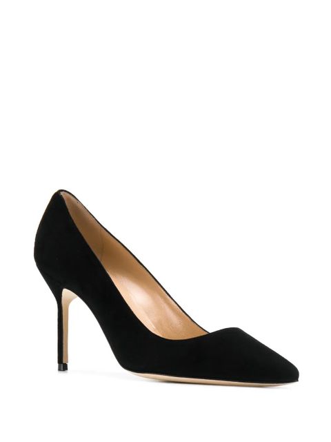 Manolo Blahnik BB 90mm pointed pumps - Black - zdjęcie produktu nr 2