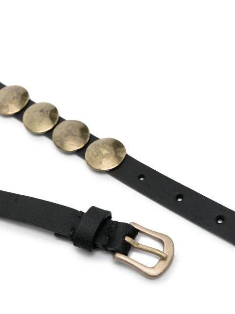 Golden Goose Trinidad leather belt - Black - zdjęcie produktu nr 2