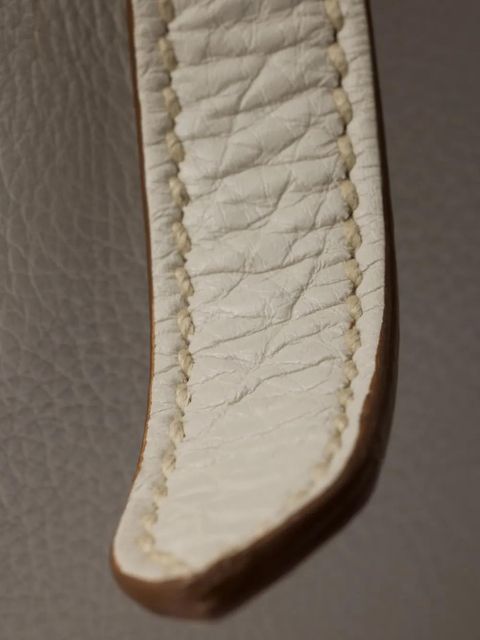 Prada medium Bonnie leather tote bag - Neutrals