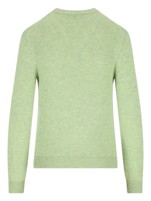 Loro Piana ribbed crew neck knitwear - Green - zdjęcie produktu nr 2