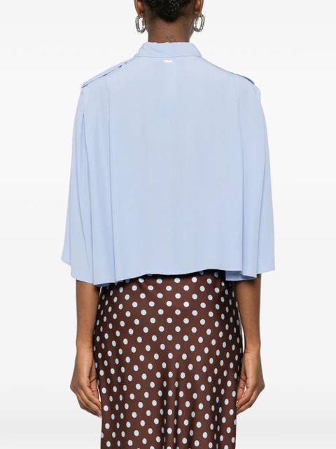 TWINSET button shoulder blouse - Blue