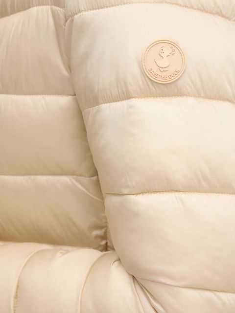 Save The Duck kurtka ELSIE kolor beżowy zimowa D30520W.IRIS21