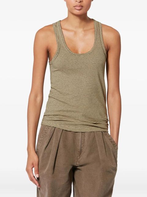 MARANT ÉTOILE Thea striped T-shirt - Neutrals