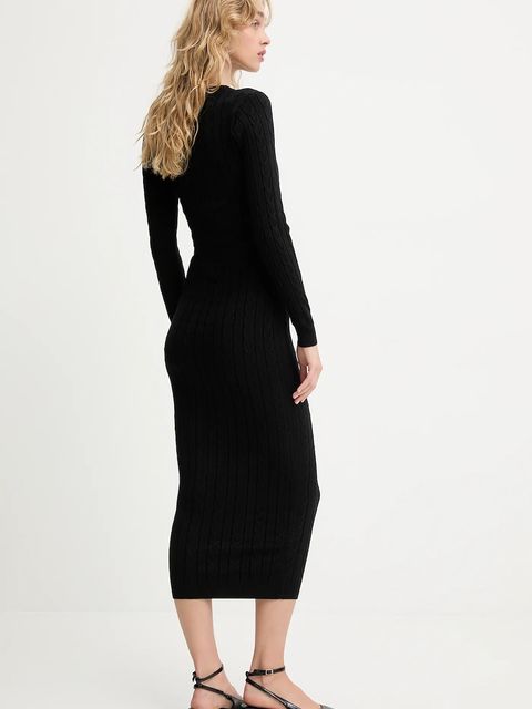 Answear.LAB sweter i spódnica damski kolor czarny