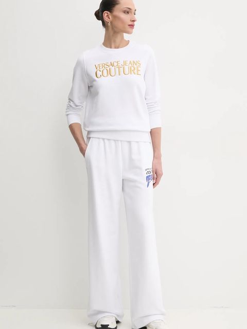 Versace Jeans Couture spodnie dresowe bawełniane - zdjęcie produktu nr 1
