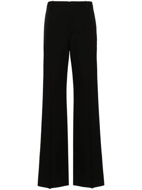 Balenciaga straight-leg tailored wool trousers - Black - zdjęcie produktu nr 1