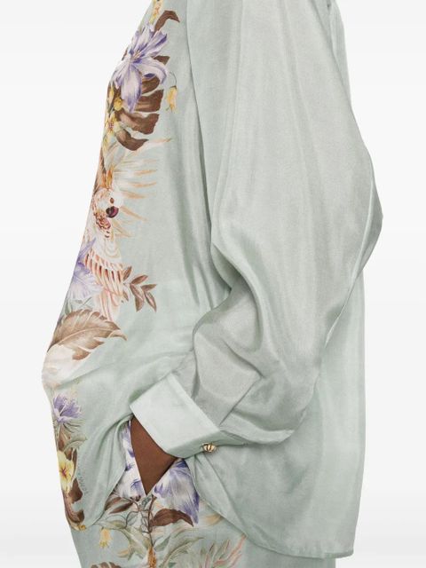 ZIMMERMANN silk shirt - Green