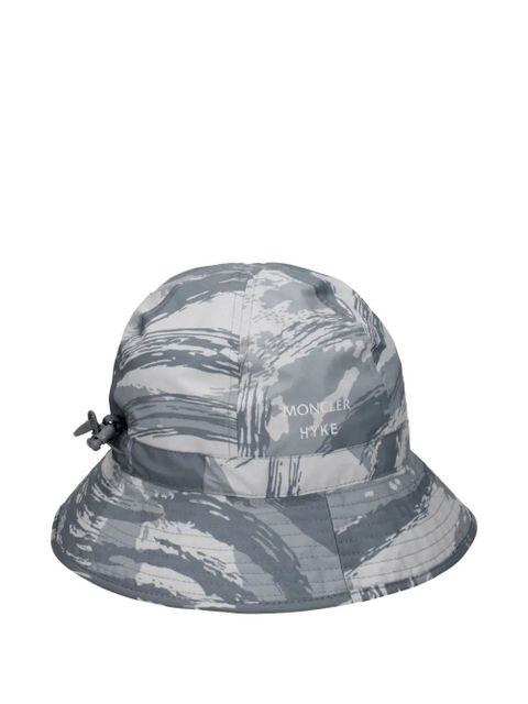 Moncler HYKE camouflage-print bucket hat - Grey - zdjęcie produktu nr 1