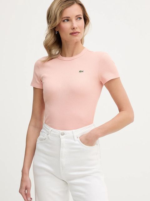 Lacoste t-shirt bawełniany - zdjęcie produktu nr 1