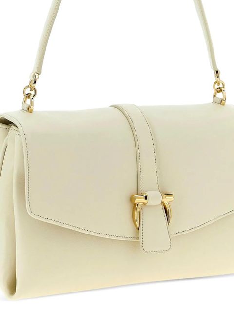 Ferragamo Gancini buckle backpack - Neutrals