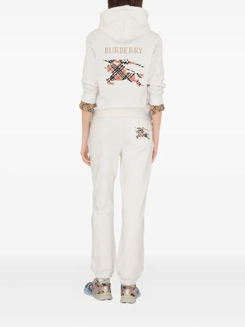 Burberry Cross Stitch EKD​ track pants - White