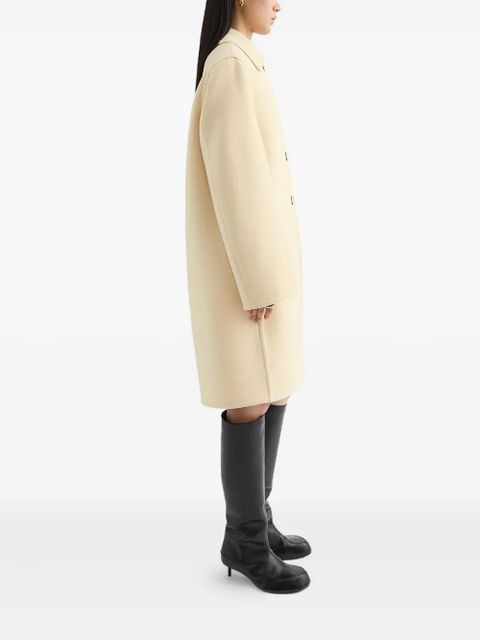 Jil Sander wool coat - White - zdjęcie produktu nr 2