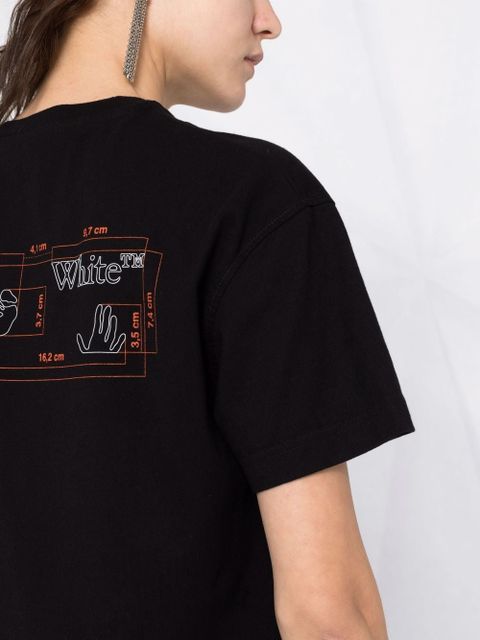 Off-White logo-print cotton T-shirt - Black