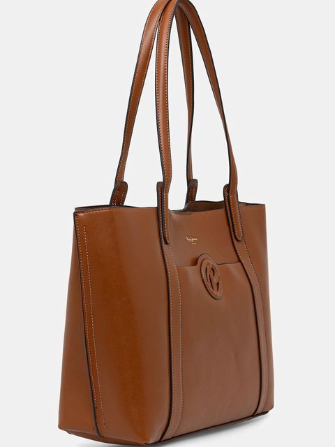 Pepe Jeans torebka kolor brązowy PL031663 - zdjęcie produktu nr 2