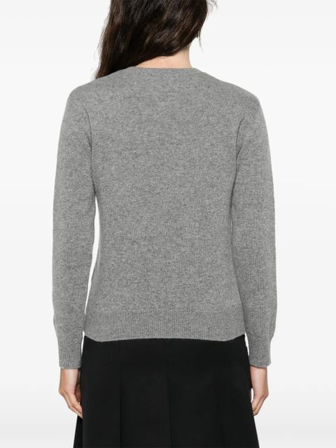 MC2 Saint Barth Kissene Frega lettering jumper - Grey