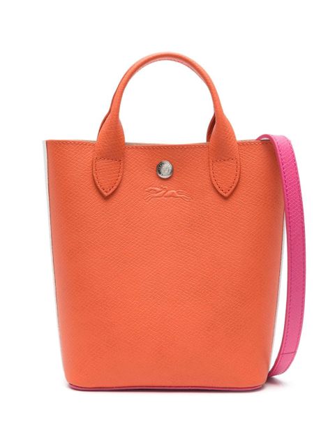 Longchamp Épure XS leather tote bag - Orange