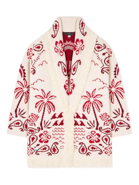 Alanui Glimpse Of Eden cardigan - White - zdjęcie produktu nr 1