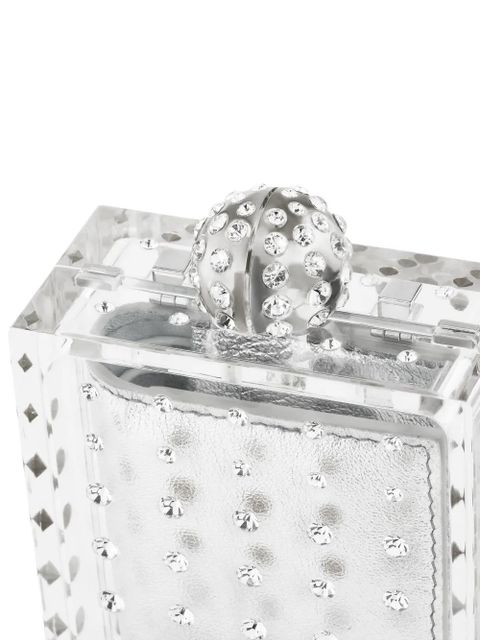 Aquazzura Tequila clutch bag - Silver