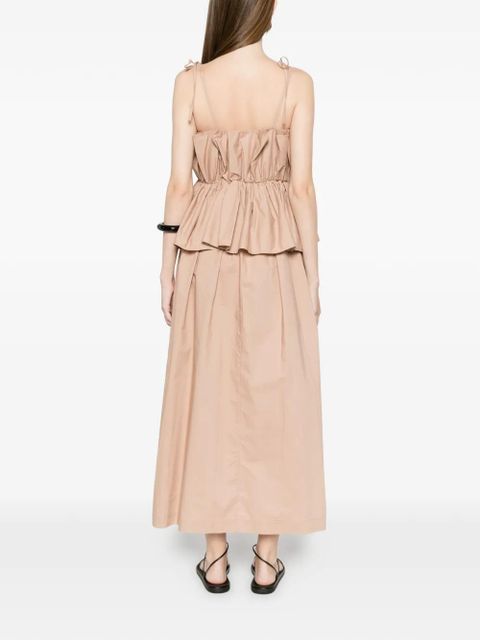 TWINSET sleeveless midi dress - Neutrals