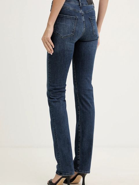 Armani Exchange jeansy damskie kolor granatowy XW000072 AF11969