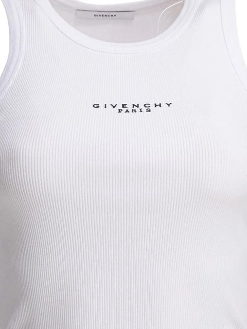 Givenchy logo-print tank top - White