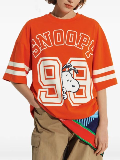 Essentiel Antwerp x Peanuts Snoopy-print T-shirt - Orange