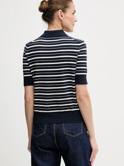 Tommy Hilfiger sweter damski kolor granatowy WW0WW47622