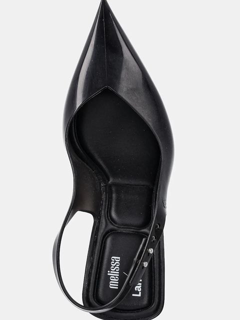 Melissa szpilki MELISSA SLINGBACK HEEL + LARROUDE kolor czarny M 33606