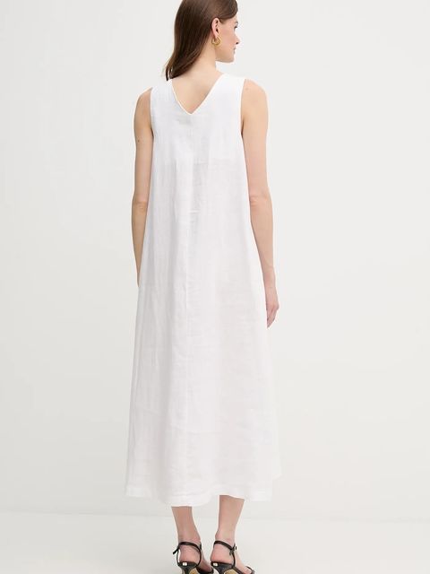 United Colors of Benetton sukienka lniana