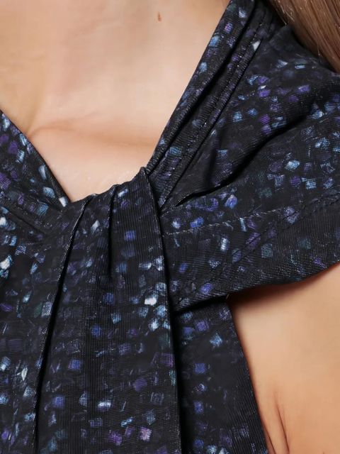 ISABEL MARANT twisted T-shirt - Blue