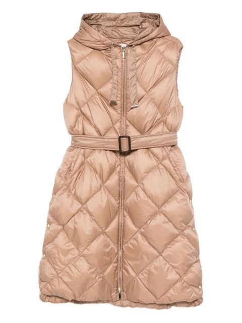 Max Mara belted quilted coat - Neutrals - zdjęcie produktu nr 1