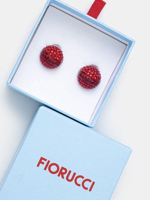 Fiorucci klipsy Mini Crystal Lollipop U01FMAJE145MT04RD01