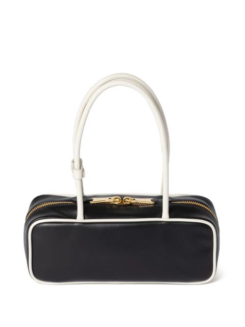 Miu Miu Beau leather tote bag - Black - zdjęcie produktu nr 2