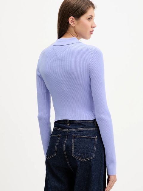 Tommy Jeans sweter damski lekki DW0DW21829