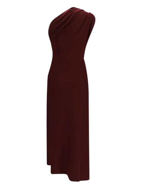 KHAITE draped one-shoulder dress - Red - zdjęcie produktu nr 2