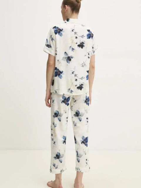 Answear.LAB piżama damska kolor granatowy