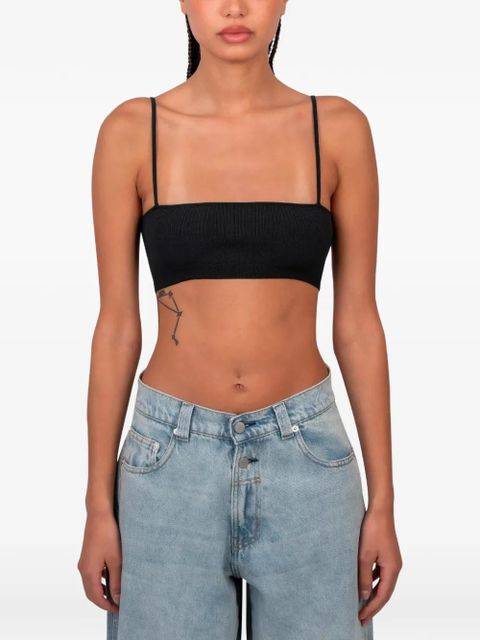 Gimaguas Selina ribbed top - Black - zdjęcie produktu nr 1