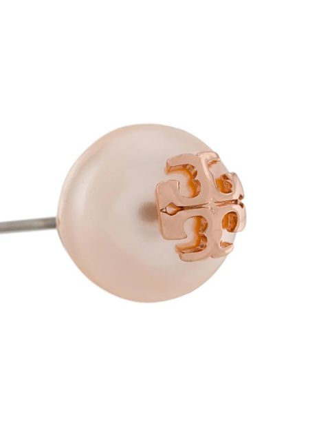 Tory Burch double-T stud earrings - Pink